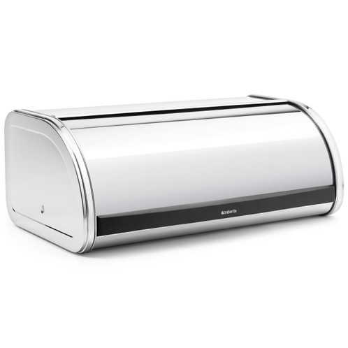 Brilliant Steel Brabantia Roll Top Bread Bin