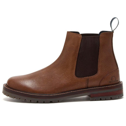 Tan Chatham Mens Findhorn Chelsea Boot Side