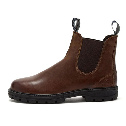 Tan Chatham Mens Kildale Outdoor Chelsea Boot Side