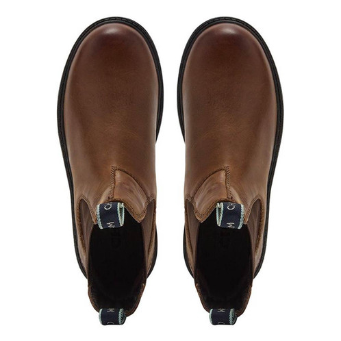 Tan Chatham Womens Oasby Outdoor Chelsea Boot Above
