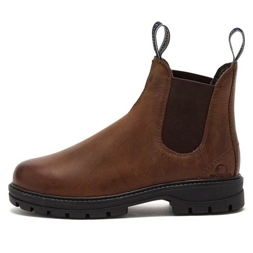 Tan Chatham Womens Oasby Outdoor Chelsea Boot Side