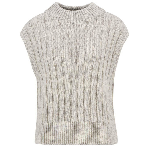 Oat Barbour Womens Anastasia Knitted Vest