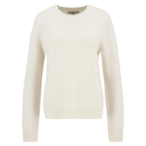 Ecru Barbour Womens Woodhouse Knitted Jumper
