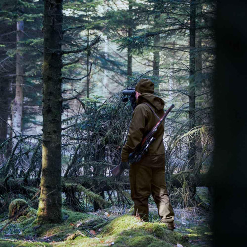 Pine Green Seeland Mens Climate Hybrid Waterproof Jacket Lifestyle