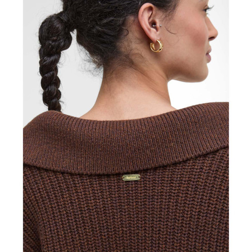 Vicuna Barbour Womens Robyn Knitted Jumper Neck