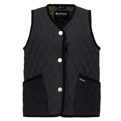 Black/Classic Barbour Womens Enid Gilet
