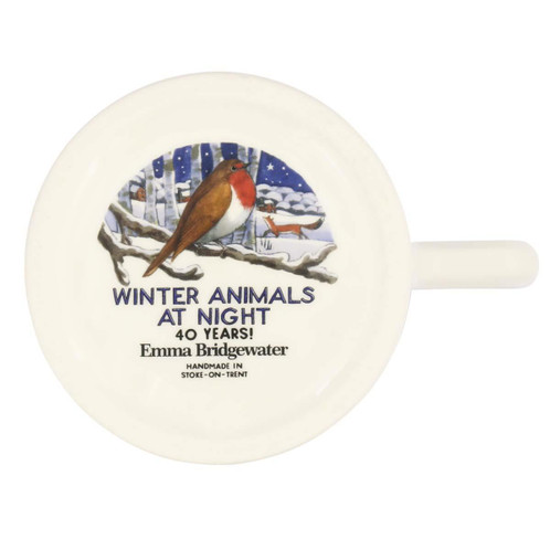 Emma Bridgewater Midnight Robin 1/2 Pint Mug bottom