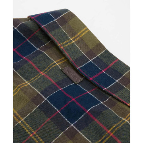 Classic Tartan Barbour Tartan Fortrose Dog Shirt badge