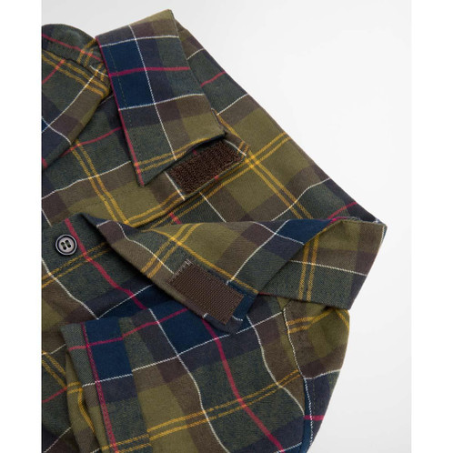 Classic Tartan Barbour Tartan Fortrose Dog Shirt collar