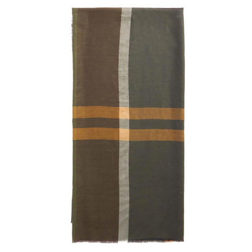 Classic Tartan Barbour Womens Saffron Tartan Scarf