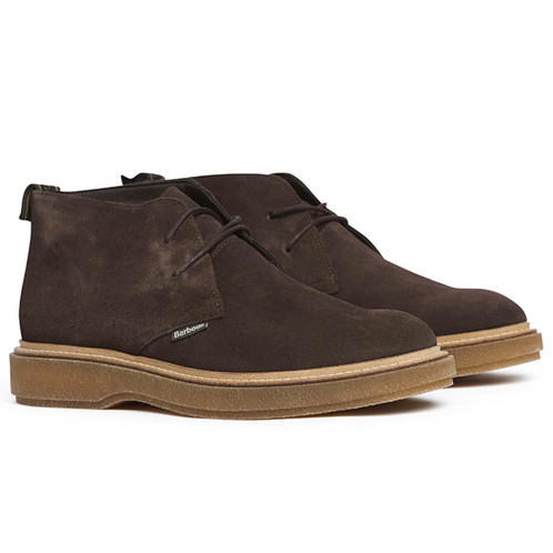 Choc Suede Barbour Mens Blaine Chukka Boot