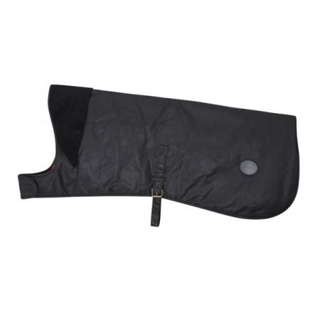 Black Barbour Wax Dog Coat