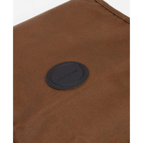 Tan Barbour Wax Dog Coat Badge