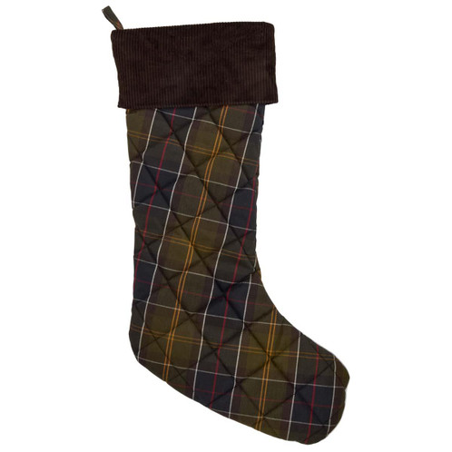 Barbour Christmas Stocking Back