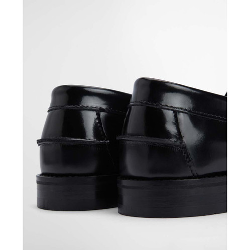 Black Barbour Womens Jen Loafer Back