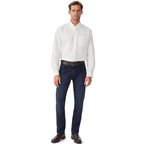 Blazing Indigo R.M. Williams Mens Loxton Jean ON MODEL