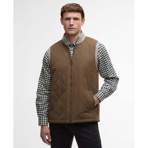 Stone Barbour Mens Shoveler Knitted Gilet Front