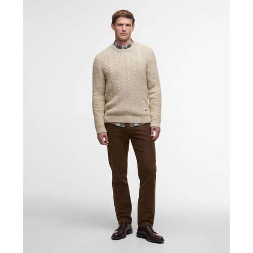 Stone Barbour Mens Lowfen Cable Crew front