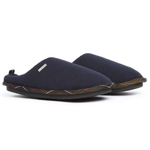 Navy Barbour Mens Hexham Slipper