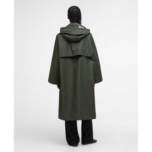 Barbour Womens Maude Waterproof Jacket back