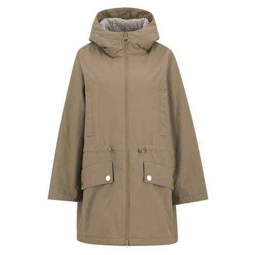 Military Brown/Ancient Barbour Womens Inola Showerproof Jacket