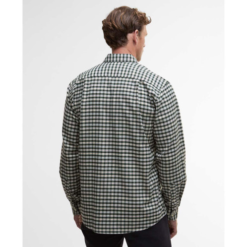 Barbour Mens Colderham Regular Checked Shirt back