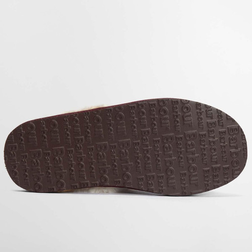 Winterberry Tartan Barbour Womens Claudia Tartan Mule Slipper bottom