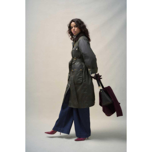 Barbour Womens Milda Wax Jacket lifestyle