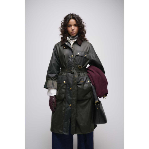 Barbour Womens Milda Wax Jacket lifestyle3