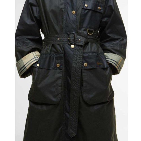 Barbour Womens Milda Wax Jacket pockets