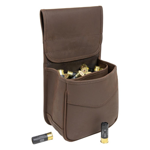 Teales Devonshire Leather Double Cartridge Pouch