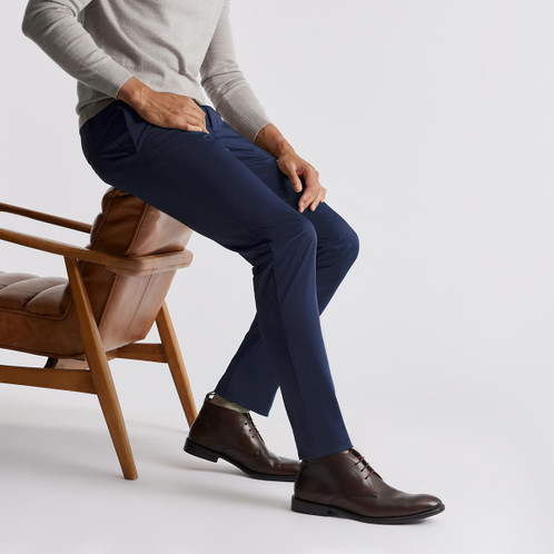 Dark Navy Spoke Mens Sharps Chino Lifestyle