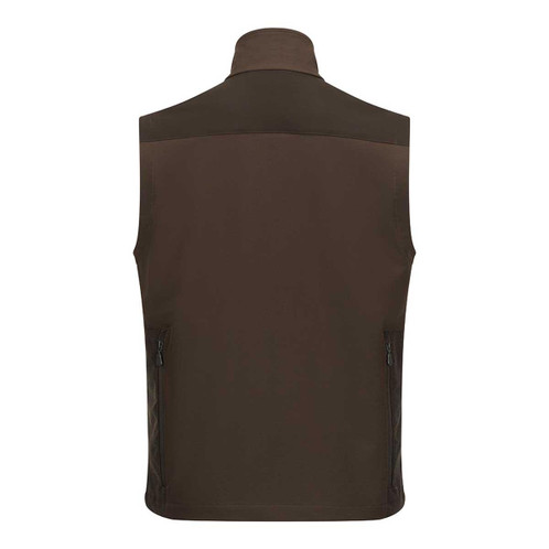 Green Hoggs Of Fife Mens Ardross 4-Way Active Gilet Back
