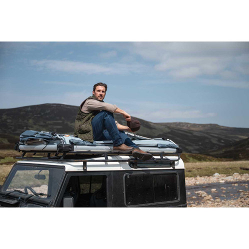 Forest Green Hoggs Of Fife Mens Lindores Quilted Gilet lifestyle