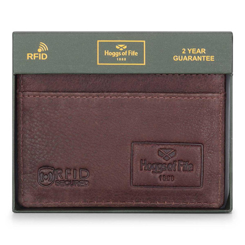 Conker Hoggs Of Fife Monarch Credit Card Wallet Packaged