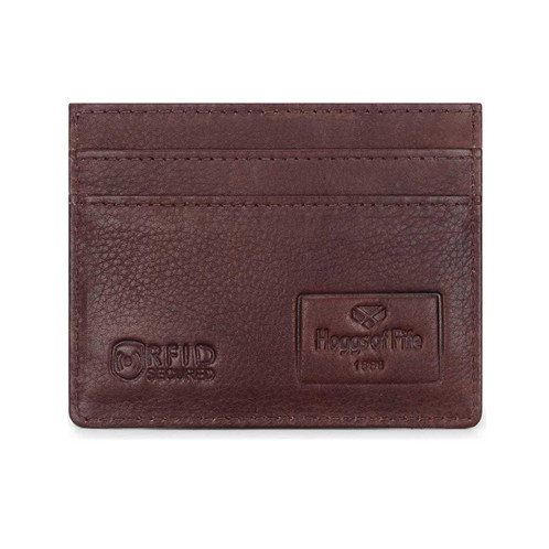 Conker Hoggs Of Fife Monarch Leather Credit Card Holder Back
