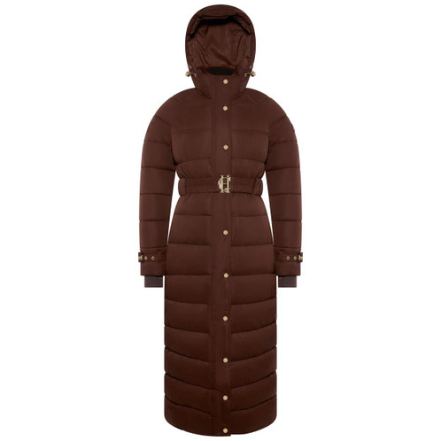 Walnut Holland Cooper Womens Arosa Luxe Longline Coat