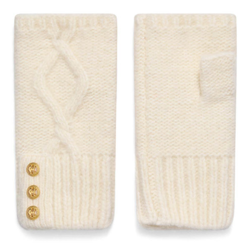 Cream Holland Cooper Womens Sloane Fingerless Gloves