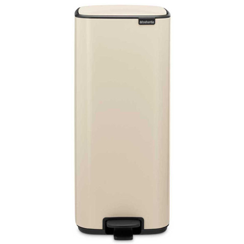 Soft Beige Brabantia Bo Pedal Bin 30 Litre