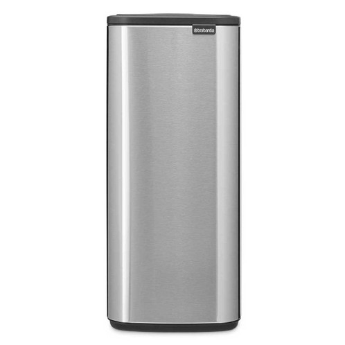 Matt Steel Fingerprint Proof Brabantia Bo Touch Bin 30 Litre