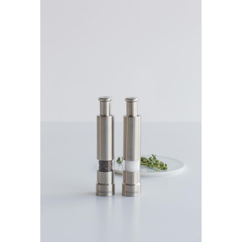 Brabantia Salt and Pepper Crusher Set Lifestyle