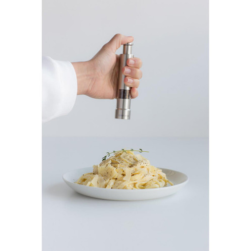 Brabantia Salt and Pepper Crusher Set In Use