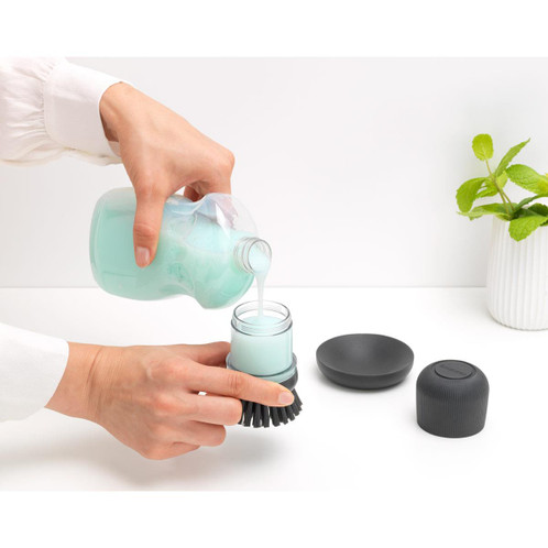 Brabantia SinkSide Soap Dispensing Dish Brush Refilling