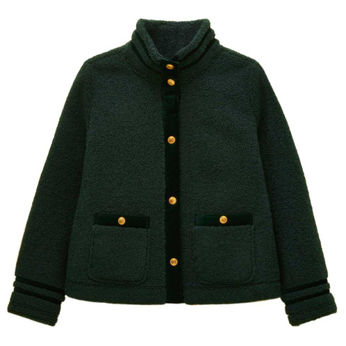 Green Joules Womens Fleur Fleece Jacket