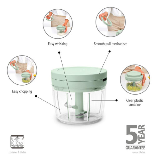 Brabantia Tasty+ Manual Food Chopper Features