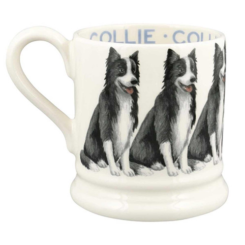 Emma Bridgewater Collie Half Pint Mug Side