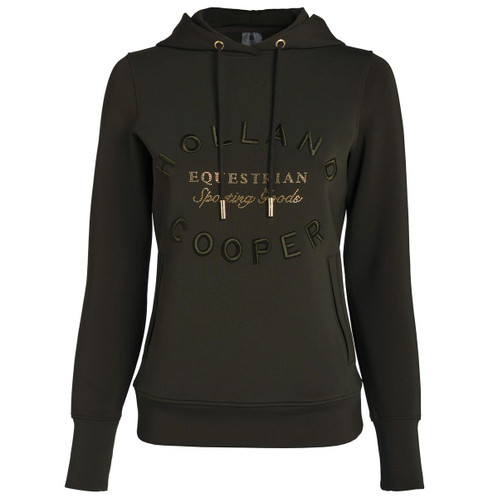 Heritage Khaki Holland Cooper Womens Crystal Hoodie