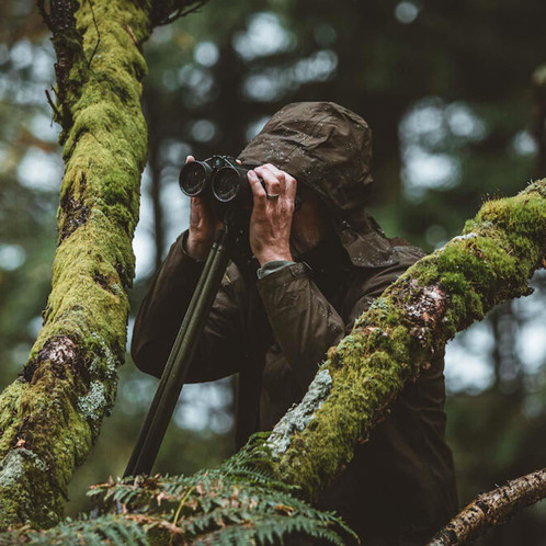 Canteen Deerhunter Mens Track Rain Jacket lifestyle4