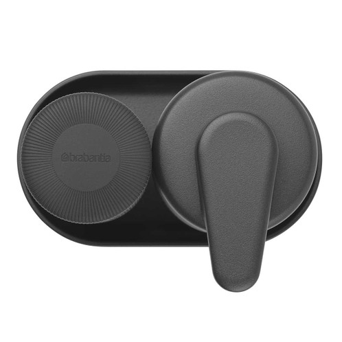 Mineral Infinite Grey Brabantia SinkStyle Soap Dispenser Set Top View