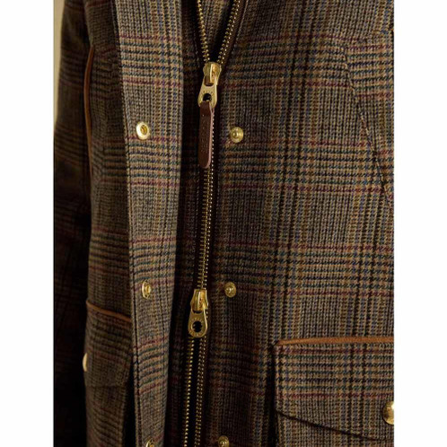 Roston Tweed Joules Womens Contemporary Fieldcoat Zip Detail